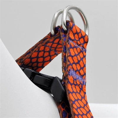 Morso Mini Hondentuig Verstelbaar Gerecycled Urban Lizard Rood 32-41X2,5 Cm