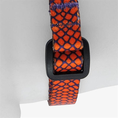 Morso Mini Hondentuig Verstelbaar Gerecycled Urban Lizard Rood 32-41X2,5 Cm