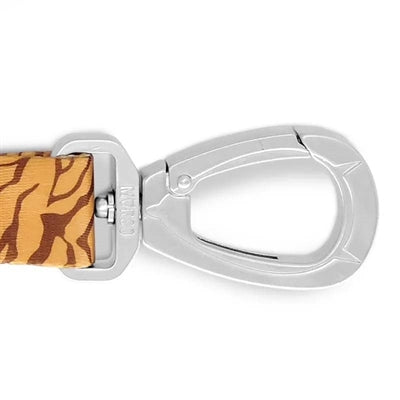 Morso Hondenriem Verstelbaar Gerecycled Jungle Drum Oranje 65-200X2,5 Cm 20-80 Kg