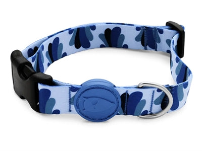 Morso Halsband Hond Gerecycled Splash Blauw 37-58X2,5 Cm