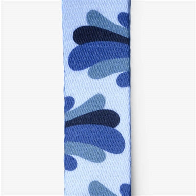 Morso Mini Hondentuig Verstelbaar Gerecycled Splash Blauw 29-38X2,5 Cm