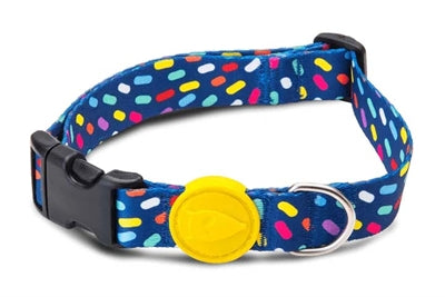 Morso Halsband Hond Gerecycled Color Invaders Paars 43-70X2,5 Cm