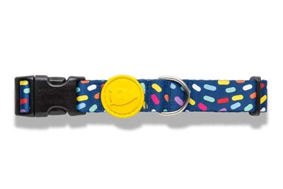 Morso Halsband Hond Gerecycled Color Invaders Paars 43-70X2,5 Cm