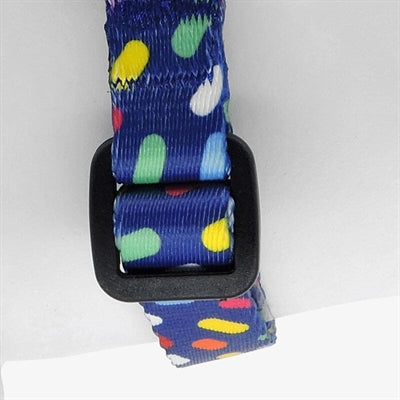 Morso Mini Hondentuig Verstelbaar Gerecycled Color Invaders Paars 29-38X2,5 Cm