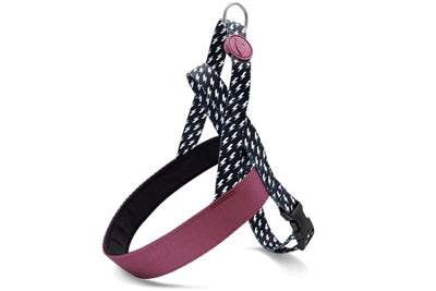 Morso Norwegian Hondentuig Gerecycled Power Flow Zwart 69-86X63 Cm