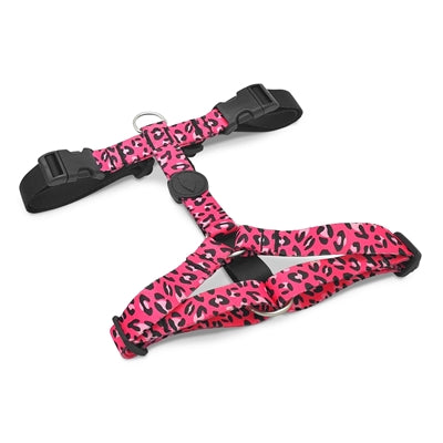 Morso Hondentuig H-Tuig Gerecycled Bubble Leo Roze 50-70X1,5 Cm