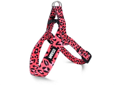 Morso Mini Hondentuig Verstelbaar Gerecycled Bubble Leo Roze 29-38X2,5 Cm