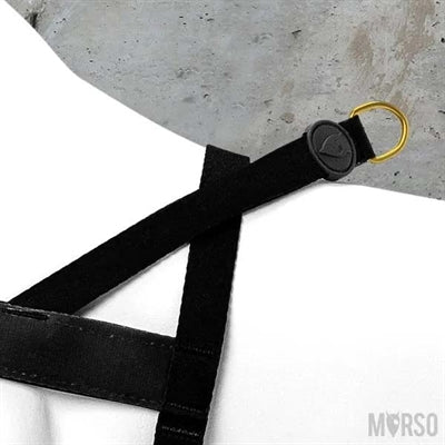 Morso Norwegian Hondentuig Gerecycled Gold Caviar Goud 41-56X38 Cm