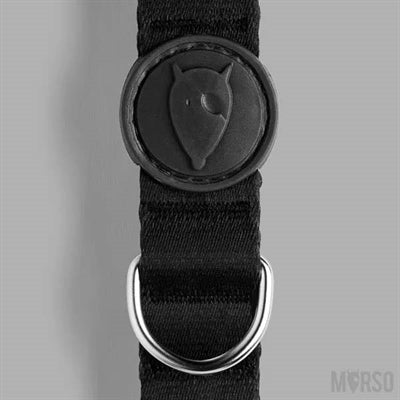 Morso Halsband Hond Gerecycled Pureness Zwart 43-70X2,5 Cm