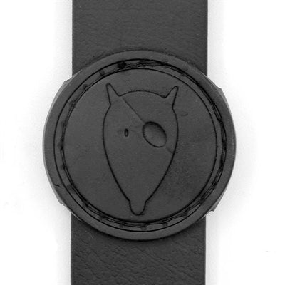Morso Halsband Hond Waterproof Gerecycled Black Zwart 47-55X2,5 Cm