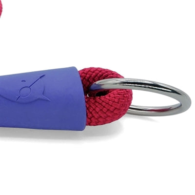 Morso Half Slip Halsband Hond Regular Rope Gerecycled Red Velvet Rood 60X1 Cm