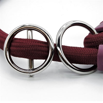 Morso Half Slip Halsband Hond Soft Rope Gerecycled Plum Paars 55X1 Cm
