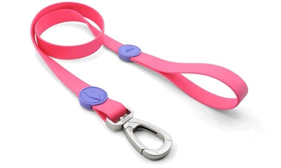 Morso Hondenriem Waterproof Gerecycled Passion Pink Roze 100X2,5 Cm