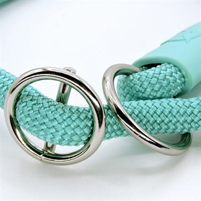 Morso Half Slip Halsband Hond Regular Rope Gerecycled Aquamarine Blauw 55X1 Cm