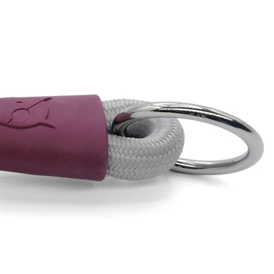 Morso Half Slip Halsband Hond Soft Rope Gerecycled Grey Grijs 50X1 Cm