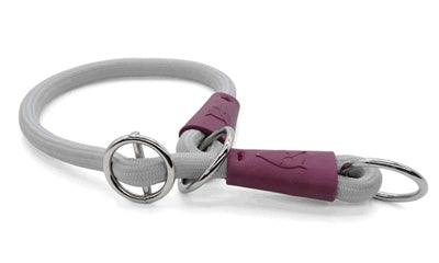 Morso Half Slip Halsband Hond Soft Rope Gerecycled Grey Grijs 55X1 Cm