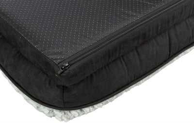 Trixie Vital Hondenmand Lino Hoekig Zwart / Grijs 70X55 Cm