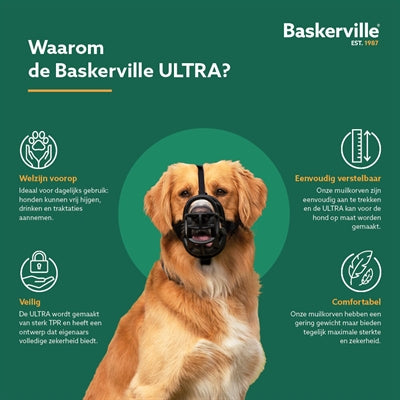 Baskerville Ultra Muzzle Muilkorf Nr 4