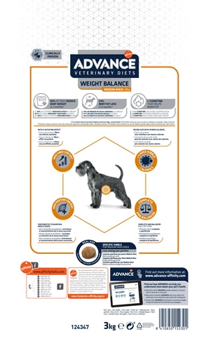 Advance Veterinary Diet Dog Weight Balance Medium / Maxi 3 Kg