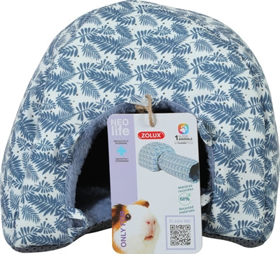 Zolux Neolife Iglo Cavia Blauw 25X25X20 Cm