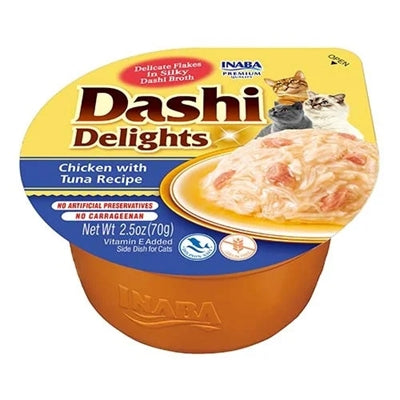 Inaba Dashi Delights Chicken With Tuna Recipe 70 Gr
