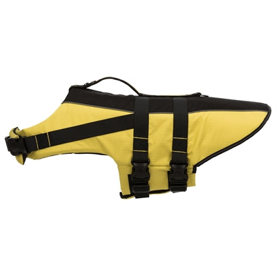 Trixie Zwemvest Geel / Zwart M 45-72X45 Cm
