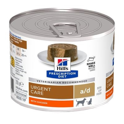 Hill's Prescription Diet Hill's Canine / Feline A/D Urgent Care 12X200 Gr