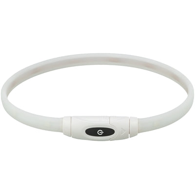 Trixie Lichtgevende Halsband Hond Usb Siliconen Oplaadbaar Meerkleurig 65X1,6 Cm