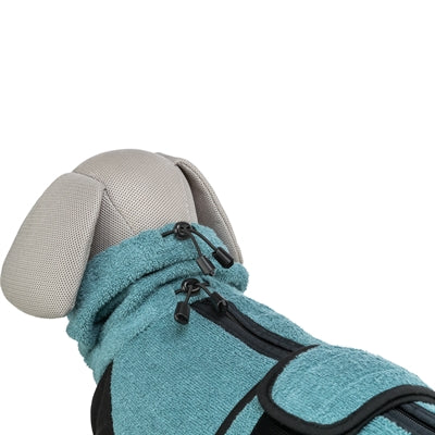 Trixie Badjas / Huisoverall Badstof Petrol 38 Cm