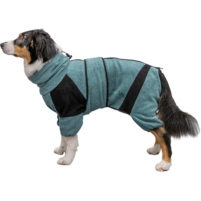 Trixie Badjas / Huisoverall Badstof Petrol 70 Cm