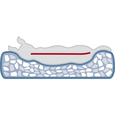 Trixie Hondenmand Vital Jonna Ribfluweel Saliegroen 100X70 Cm