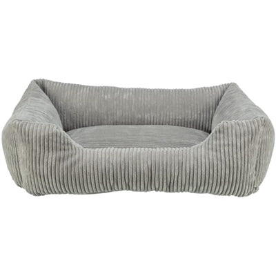 Trixie Hondenmand Vital Jonna Ribfluweel Grijs 80X60 Cm