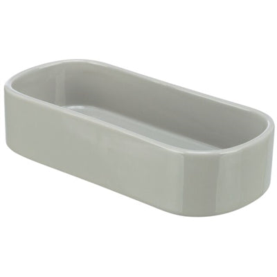 Trixie Voerbak / Drinkbak Ovaal Keramiek Assorti 22X10 Cm 600 Ml