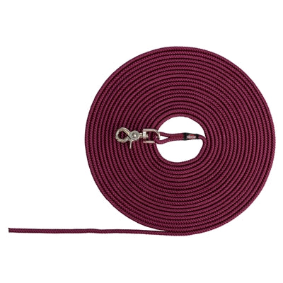 Trixie Hondenriem Sleeplijn Rond Zonder Handlus Sangria Rood 15 Mtr X 0,6 Cm