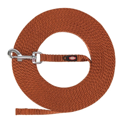 Trixie Hondenriem Sleeplijn Extra Licht Roest Bruin Xs/S 10 Mtr X 1 Cm