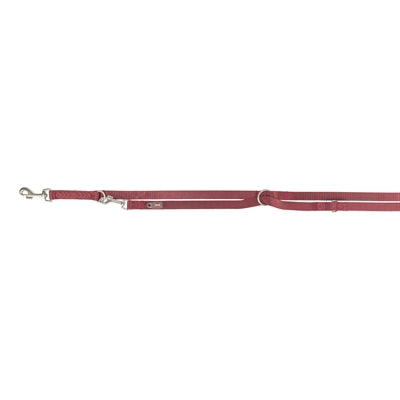 Trixie Hondenriem Premium Verstelbaar Sangria Rood 200X1,5 Cm