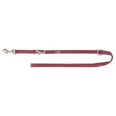 Trixie Hondenriem Premium Verstelbaar Sangria Rood 200X2 Cm