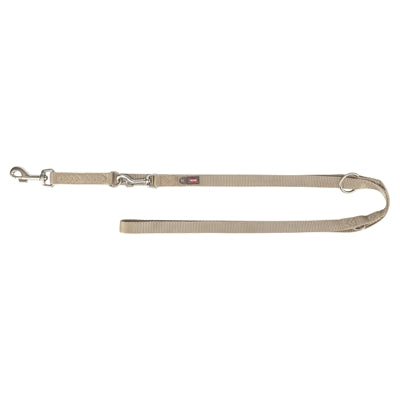 Trixie Hondenriem Premium Verstelbaar Zand Taupe 200X1,5 Cm