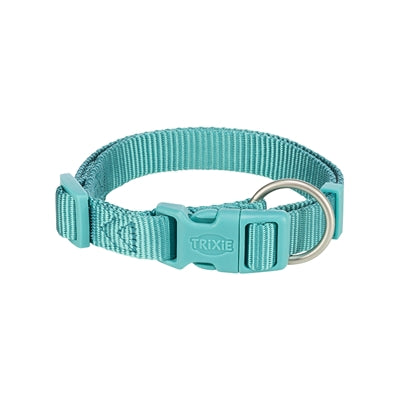 Trixie Halsband Hond Premium Aqua Blauw 25-40X1 Cm