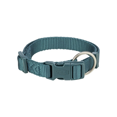 Trixie Halsband Hond Premium Petrol Blauw 40-65X2,5 Cm