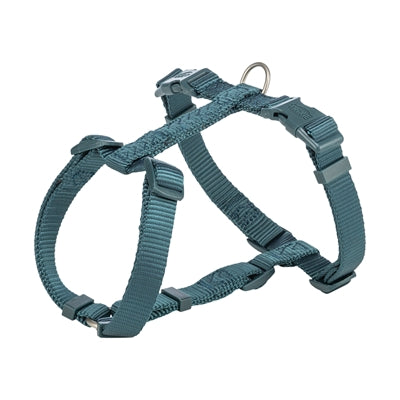 Trixie Hondentuig Premium H-Tuig Petrol Blauw 60-87X2,5 Cm