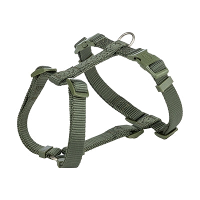 Trixie Hondentuig Premium H-Tuig Olijfgroen 42-60X1,5 Cm