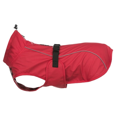 Trixie Regenjas Hond Vimy Rood Rug 62 Cm Buik 78-82 Cm