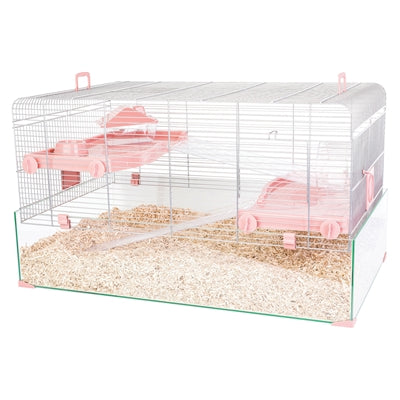 Zolux Knaagdierkooi Panas Roze 79X48X45 Cm