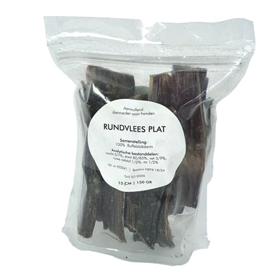 Petsnack Rundvlees Plat 15 Cm 150 Gr