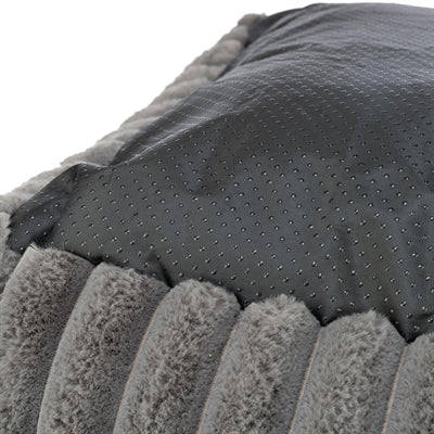 Trixie Hondenmand Lonni Ribfluweel Hoekig Grijs 80X60 Cm