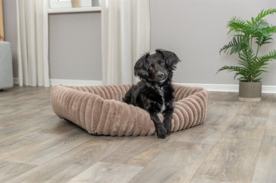 Trixie Hondenmand Lonni Ribfluweel Hoekig Lichtbruin 65X50 Cm