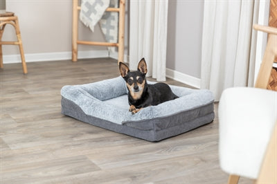 Trixie Vital Hondenmand Lino Hoekig Grijs / Lichtgrijs 70X55 Cm