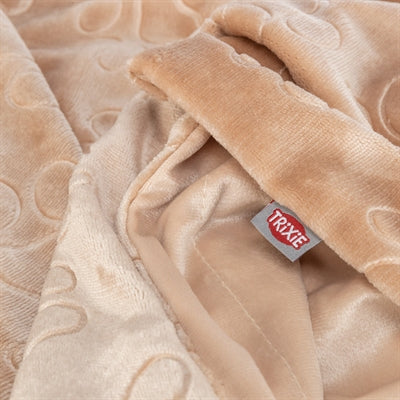 Trixie Hondendeken Barry Softpluche Beige 100X75 Cm