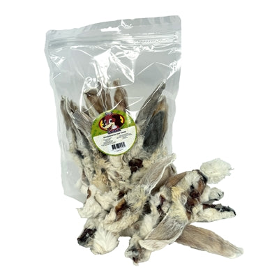 Petsnack Konijnenoren Met Vacht 200 Gr